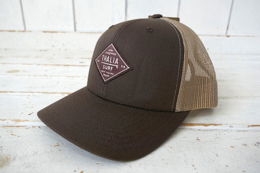 タリアサーフ THALIA カリフォルニア DIAMOND PATCH キャップ トラッカーハット