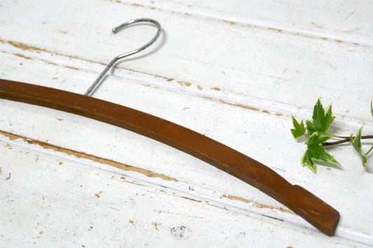 ナチュラル 木製 ヴィンテージ ハンガー ウッドハンガー インテリア シャビー USA②