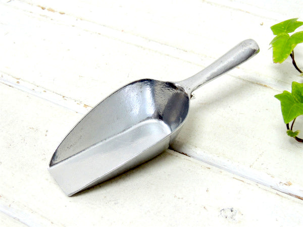 【W・GERMANY・アルミ製】アンティーク・コーヒー豆・キッチンスコップ・スクープ