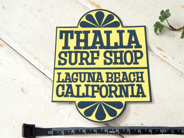 【THALIAタリアサーフショップ】LAGUNA BEACH・ステッカー・カリフォルニア・クリーム