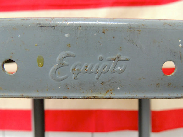 【Equipt】メタル製・インダストリアル・ヴィンテージ・スツール/チェア/椅子 USA