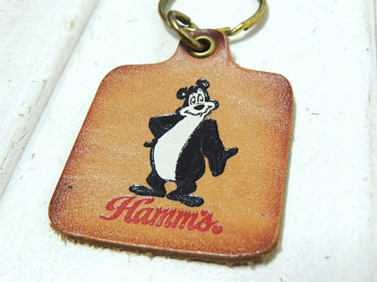 Hamm's ハムズ ベアー ビール アドバタイジング ヴィンテージ キャラクター キーホルダー