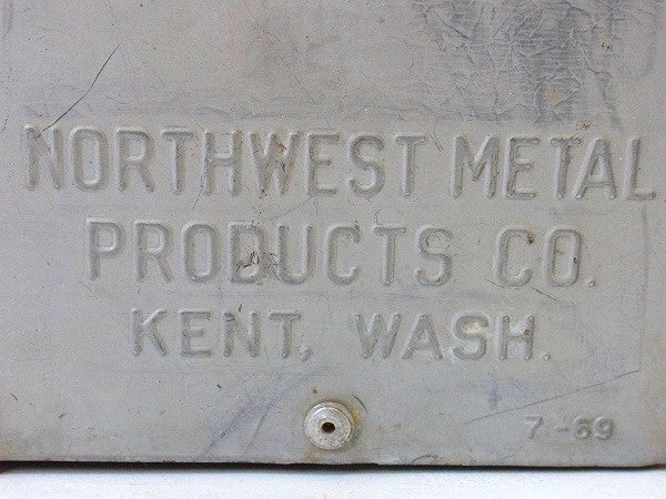 【U.S MAIL/USメール】ブリキ製・ヴィンテージ・メールボックス/ポスト/郵便受け USA