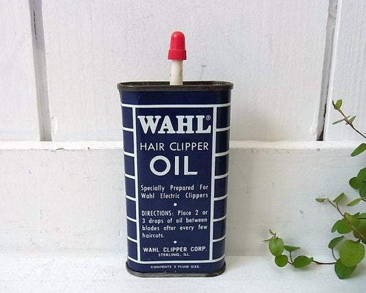【WAHL CLIPPER】ヴィンテージ・オイル缶 USA