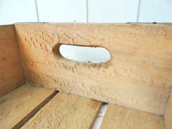 【7up】セブンアップ・インディアナポリス・80'sヴィンテージ・木箱/ウッドボックス USA