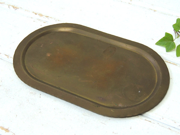 【北欧・SWEDEN・スウェーデン】・真鍮製・アンティーク・マネートレイ&ポケットチェンジ