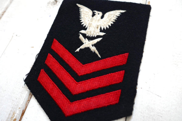 US イーグル・ 鷲 アメリカ軍 WW2 第二次世界大戦・ミリタリー・ビンテージ・刺繍 ワッペン