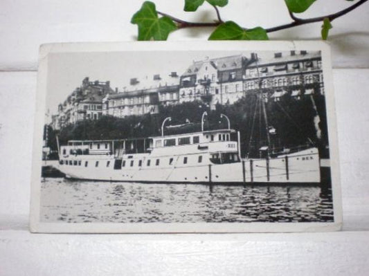 スペイン 風景のアンティーク・モノクロ絵葉書