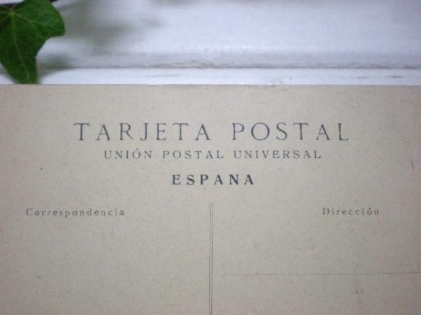 スペイン イエス・キリスト・アンティーク・モノクロ絵葉書