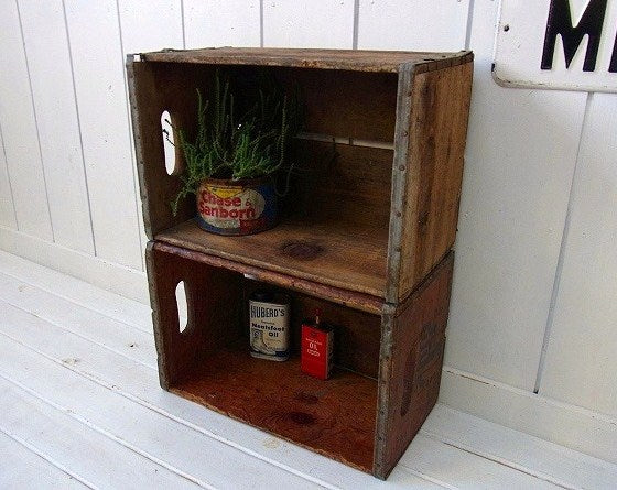 【7UP】セブンアップ・ヴィンテージ・ウッドボックス/木箱 USA