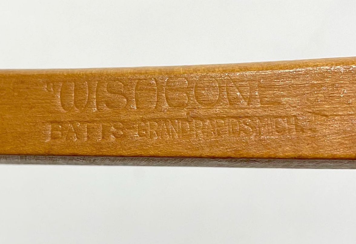 Wishbone Batts Grand Rapids ナンバー入り 組み木 木製 ヴィンテージ ハンガー スーツハンガー ウッドハンガー USA