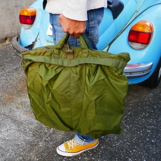 アメリカ空軍 エアフォース ミリタリー 米軍 USAF 80's ビンテージ フライヤーズ ヘルメットバッグ USA