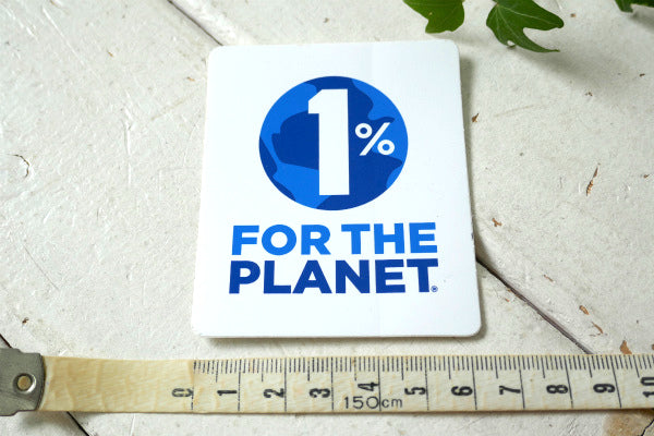地球 パタゴニア patagonia 1% FOR THE PLANET ステッカー 自然環境 USA カリフォルニア