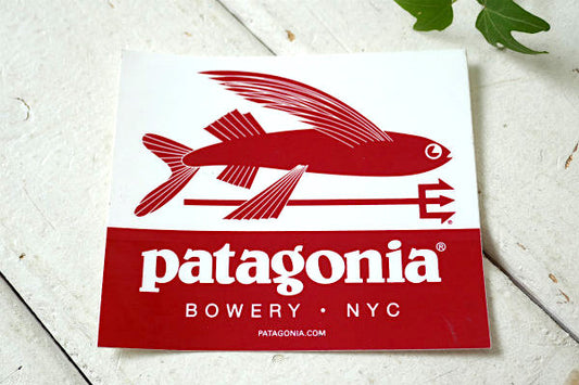 patagonia・パタゴニア Flying-Fish・フライング・フィッシュ BOWERY・NYC 限定・非売品・ステッカー