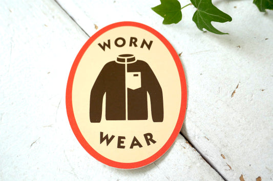 パタゴニア patagonia WORN WEAR ステッカー IF IT'S BROKE FIX IT! アウトドア ブランド