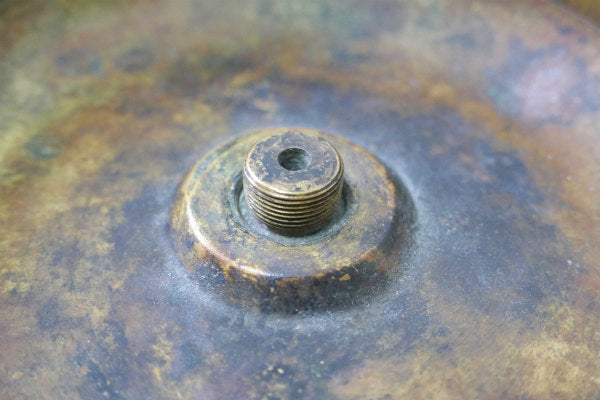 OLD 真鍮製 WW II トレンチアート 砲弾 アンティーク 灰皿 トレイ USA 第二次世界大戦 オリジナル