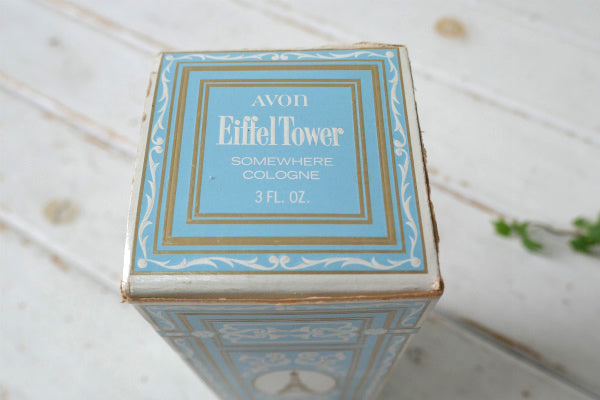 AVON エッフェル塔 デッドストック 箱付き ガラス製 70's ヴィンテージ コロンボトル 香水瓶 アメリカ