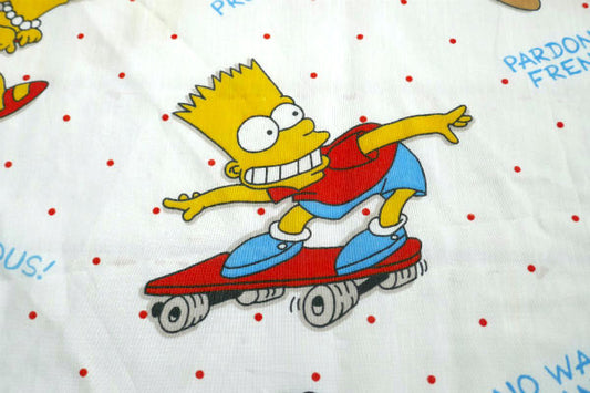 シンプソンズ The Simpsons アメコミ ヴィンテージ ユーズドシーツ ボックスタイプ アメリカ製