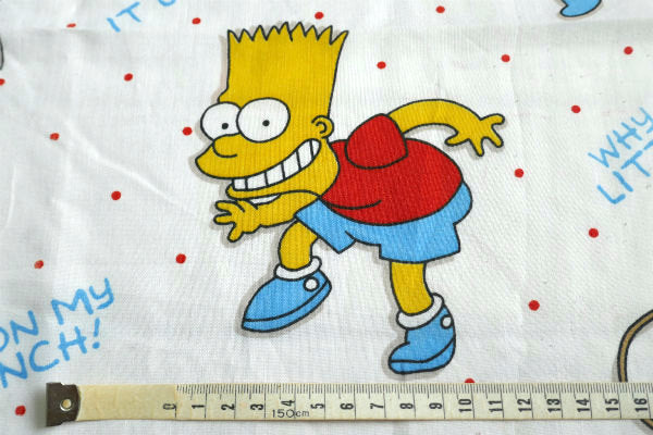 シンプソンズ The Simpsons アメコミ ヴィンテージ ユーズドシーツ ボックスタイプ アメリカ製