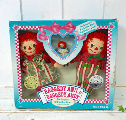 ラガディアン&アンディ 75周年 80周年 記念品 クリスマス ドール 人形 ぬいぐるみ