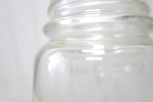 MISSION MASON  JAR California 1920's アンティーク メイソンジャー ガラス瓶 ガラスジャー 保存瓶 USA