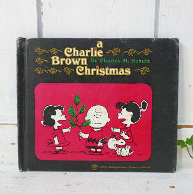 a Charlie Brown チャーリーブラウン クリスマス スヌーピー ピーナッツの仲間たち 1965年 ヴィンテージ 絵本 ピクチャーブック
