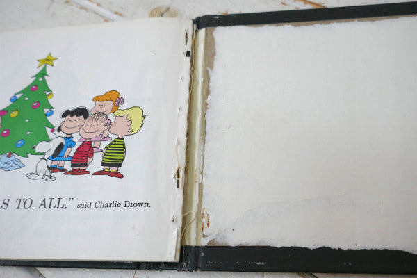 a Charlie Brown チャーリーブラウン クリスマス スヌーピー ピーナッツの仲間たち 1965年 ヴィンテージ 絵本 ピクチャーブック