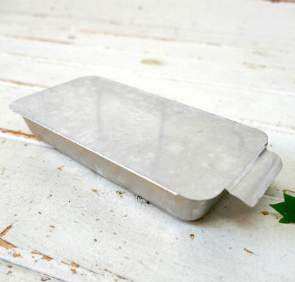 アルミ製 スライド 蓋付き ヴィンテージ コンテナ 保存容器 アルミケース キャンプ アウトドア USA