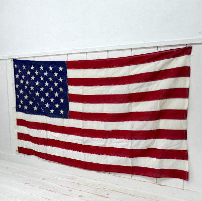 Atlas Flag Corporation ビッグサイズ  コットン製 ヴィンテージ 星条旗 アメリカンフラッグ 旗 インテリア 壁飾り USA