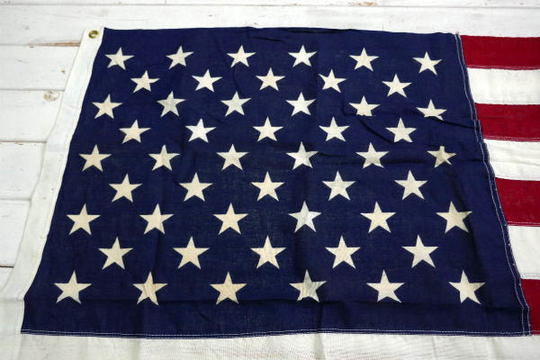 Atlas Flag Corporation ビッグサイズ  コットン製 ヴィンテージ 星条旗 アメリカンフラッグ 旗 インテリア 壁飾り USA