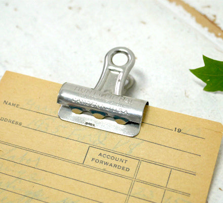 ハントクリップ HUNT CLIP No.1 ヴィンテージ ペーパークリップ CAMDEN,N.J.U.S.A.文房具