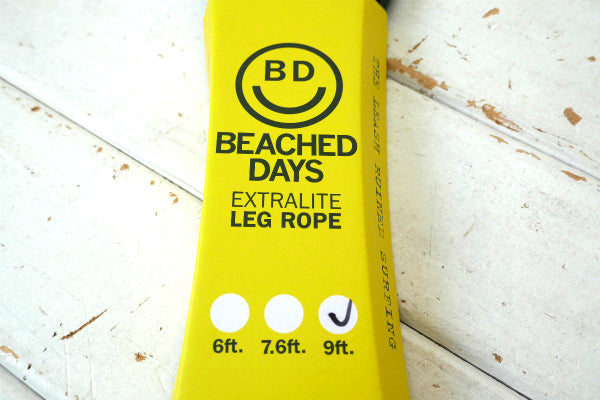 BEACHED DAYS ビーチドデイズ Ultra Light Leg Rope 9' リーシュコード サーフィン ロングボード ミッドレングス