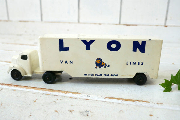 Ralstoy  ライオン LYON VAN LINES  トラック USA ヴィンテージ ダイキャスト ＆ トイカー おもちゃ ミニカー  トレーラー・自動車