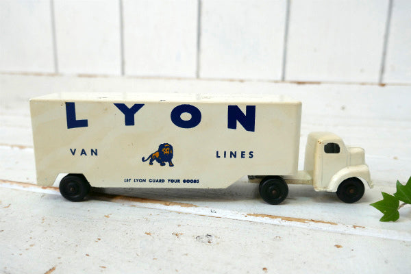 Ralstoy  ライオン LYON VAN LINES  トラック USA ヴィンテージ ダイキャスト ＆ トイカー おもちゃ ミニカー  トレーラー・自動車