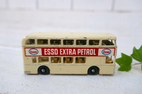 MATCHBOX マッチボックス エッソ ESSO EXTRA PETROL ダイムラーバス イギリス 英国 2階建バス ヴィンテージ ミニカー