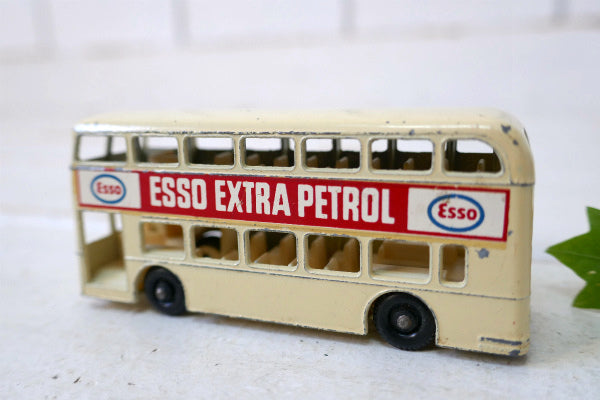 MATCHBOX マッチボックス エッソ ESSO EXTRA PETROL ダイムラーバス イギリス 英国 2階建バス ヴィンテージ ミニカー