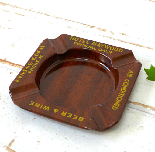 HOTEL MAYWOOD カリフォルニアホテル ミッドセンチュリー ヴィンテージ 灰皿 アシュトレイ