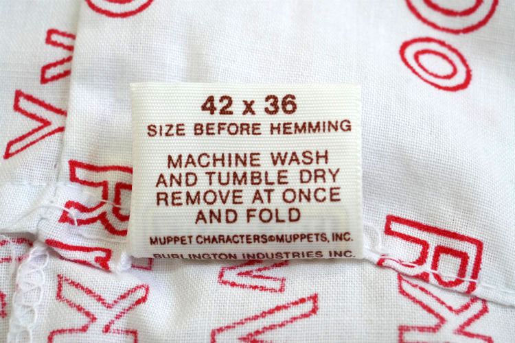 セサミストリートの仲間たち アルファベット&読書柄 ヴィンテージ ピローケース 枕カバー キャラクター Sesame Street
