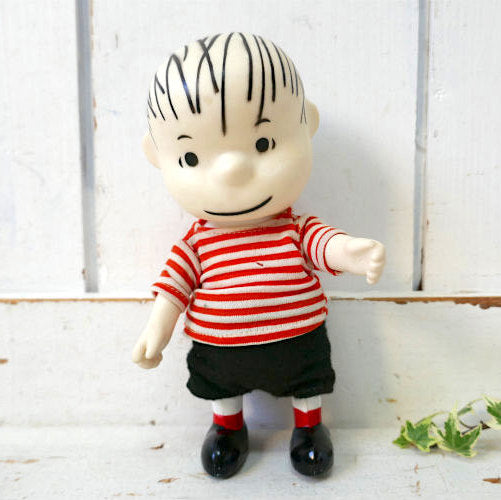 ライナス ピーナッツの仲間たち 60's ヴィンテージ ポケットドール 人形 ラバードール オモチャ TOY