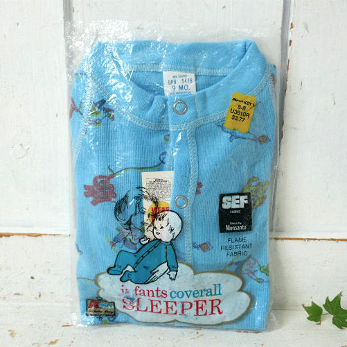 Kmart Kマート サーカス柄 赤ちゃん ベビー用 デッドストック ヴィンテージ カバーオール ロンパース ベビー服