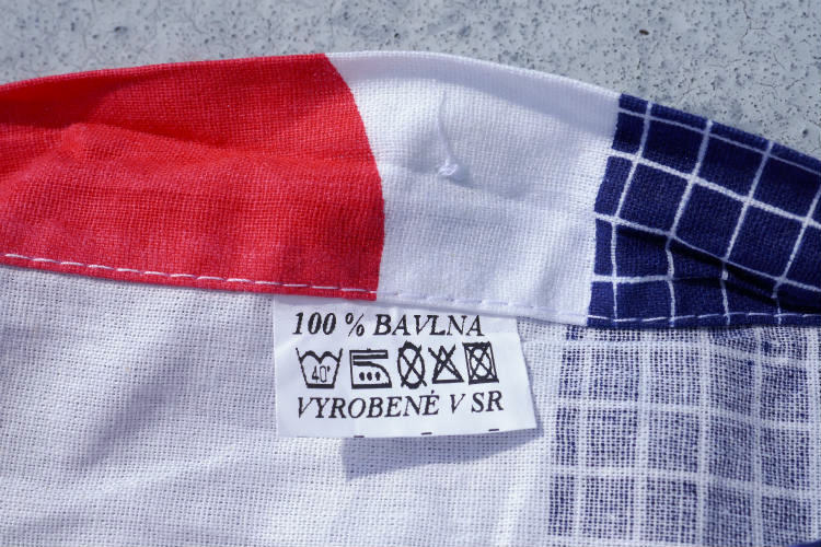 リンゴ チェック 水玉 パネル柄 レトロ ヴィンテージ 布団カバー ユーズドシーツ 両面タイプ コットン100%