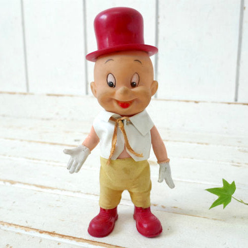 エルマー ファッド ルーニーテューンズ キャラクター 60's ヴィンテージ ドール 人形 ソフビドール