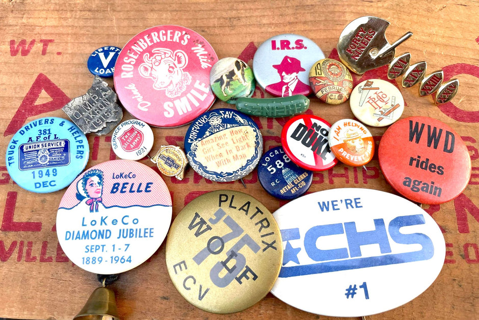 缶バッジの歴史やルーツ、ヴィンテージならではの魅力とは？