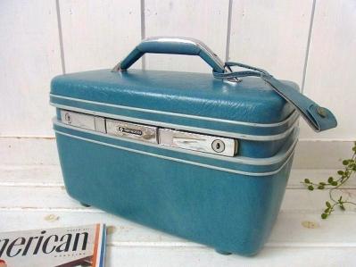 アメリカのヴィンテージ　メイクボックス　Samsonite サムソナイト