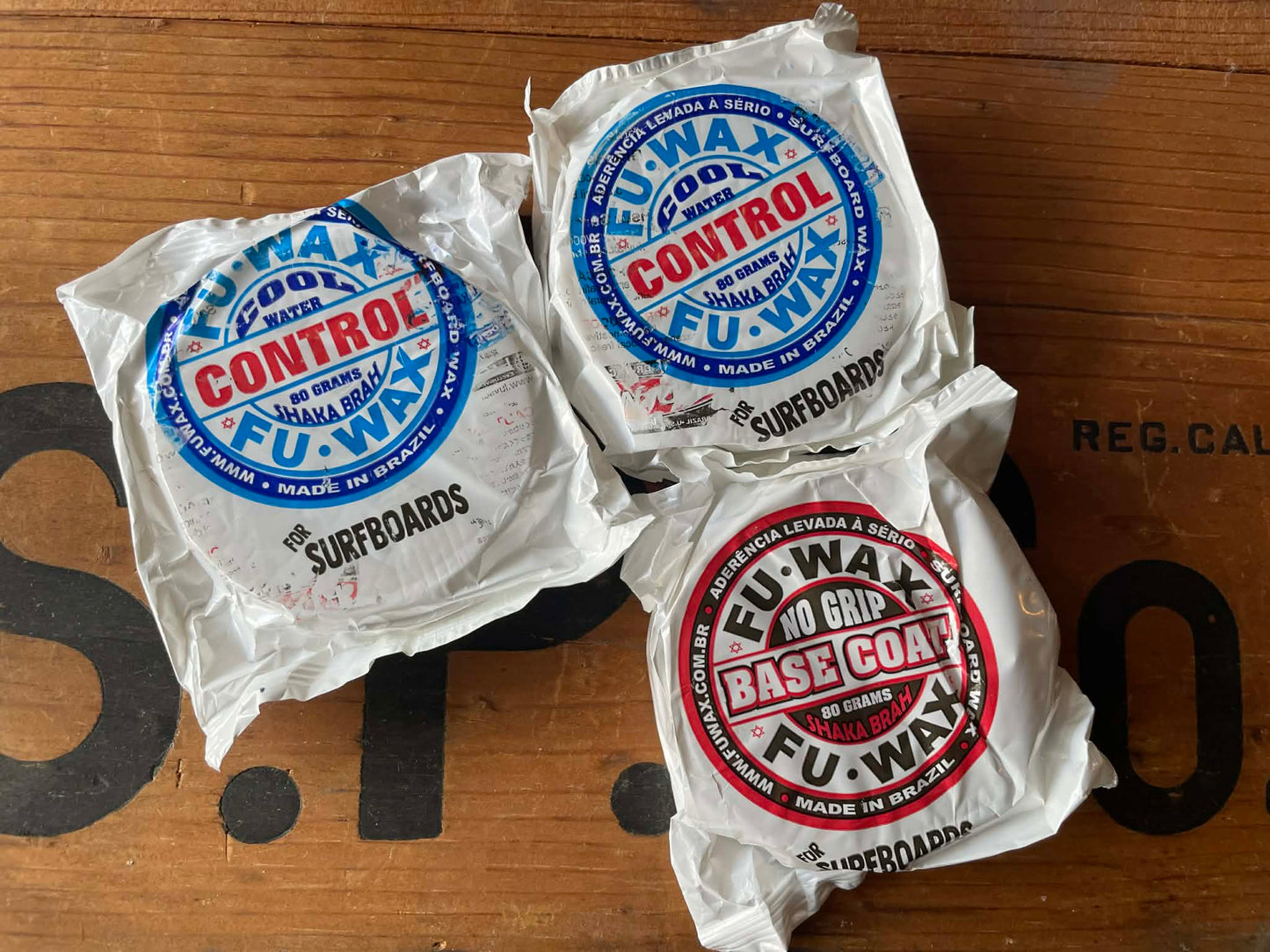 ちょっとお得なクール ベース3個セット!! FU WAX ワックス FIRST TRIP サーフショップ WCT選手 サーファー 御用達の高性能 サーフィン用