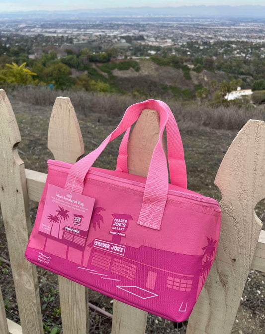新作! 2025年 2月発売 トレーダージョーズ トレジョ ピンク ミニサイズ 保冷バッグ エコバッグ トートバッグ