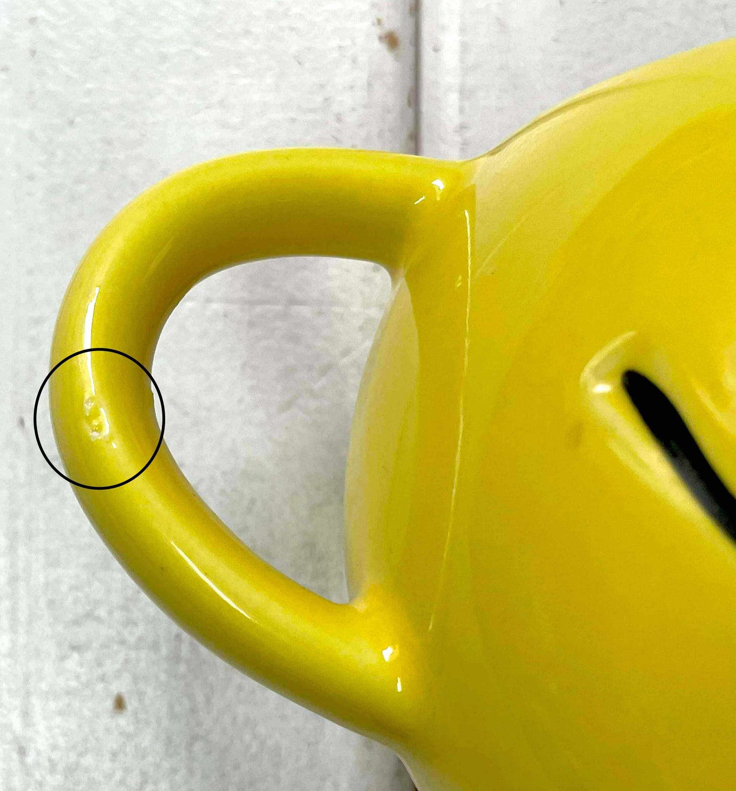 McCoy マッコイ スマイル スマイリー イエロー 陶器製 70's ヴィンテージ マグカップ 食器 USA