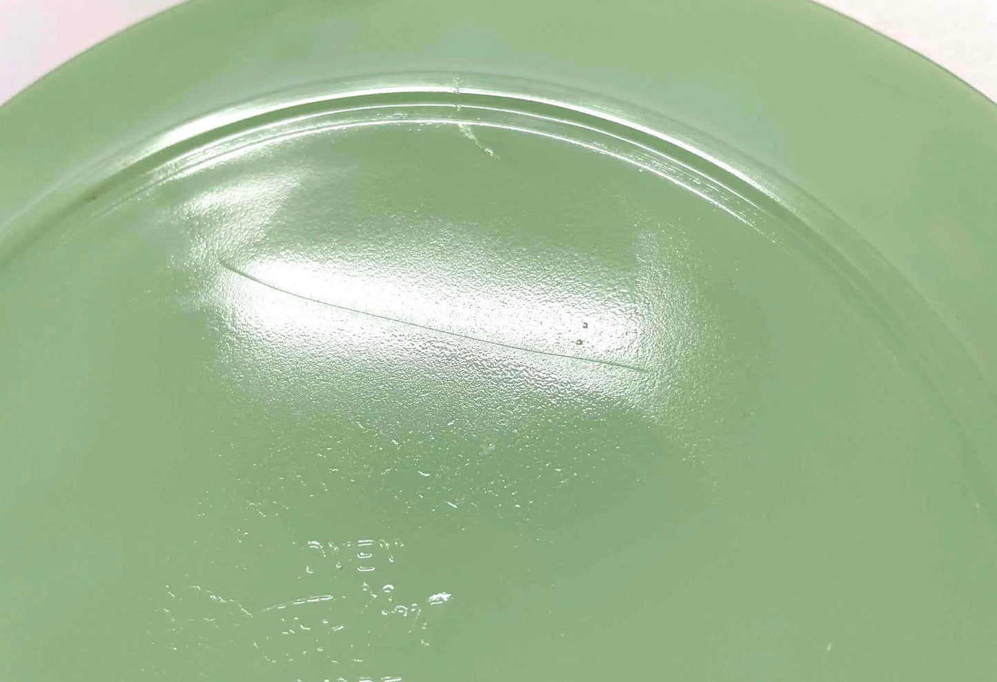 ファイヤーキング ジェーンレイ ジェダイ ミルクガラス ヴィンテージ ディナープレート 皿 食器 USA