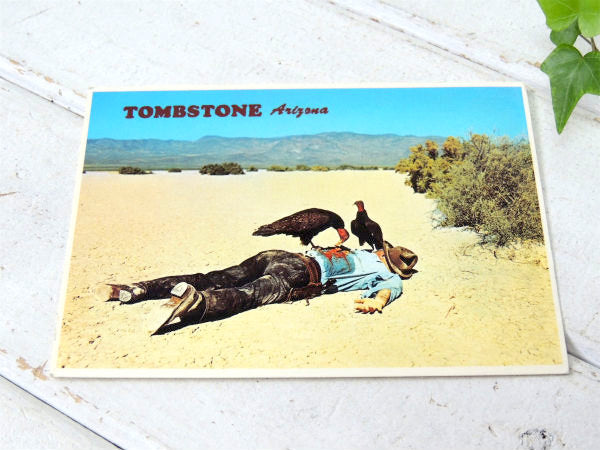 ENDO OF THE TRAIL・フェニックス・アリゾナ ヴィンテージ・ポストカード ハガキ・絵葉書・印刷物