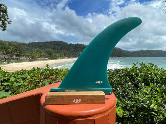 ハンドメイド JOE craft fins 10.25 パステルブルーグリーン フィン Model lama オールラウンド